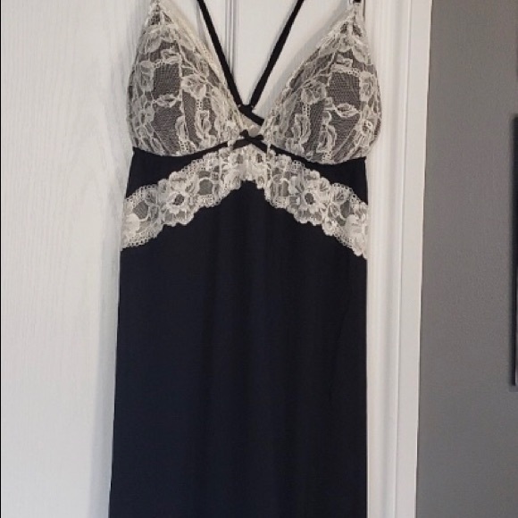 BOGO Victoria's Secret Slip lingerie black lace